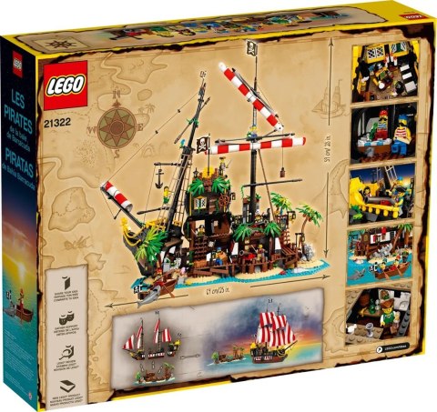 LEGO Ideas 21322 Piraci z Zatoki Barakud LEGO Ideas 21322 Piraci z Zatoki Barakud