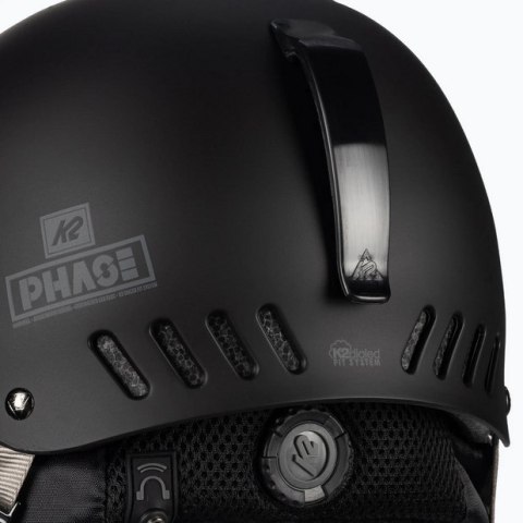Kask męski K2 PHASE PRO black M Kask męski K2 PHASE PRO black M