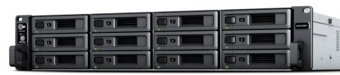 NAS Synology RS2423+; 2U RACK; 12x (3.5" SATA HDD/2.5" SATA SSD); AMD Ryzen V1780B, 8 GB DDR4 ECC UDIMM (max. 32GB), 2x 1GbE RJ- NAS Synology RS2423+; 2U RACK; 12x (3.5" SATA HDD/2.5" SATA SSD); AMD Ryzen V1780B, 8 GB DDR4 ECC UDIMM (max. 32GB), 2x 1GbE RJ-