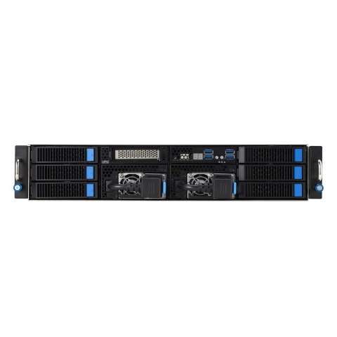 ASUS Rack 2U ESC4000A-E12-SKU1/2600W(1+1) AMD EPYC 1x LGA 6096 (SP5) 400W 12xDDR5 6x3,5"/2,5" SATA/SAS*+NVMe 2 Intel i350 1Gb 4 ASUS Rack 2U ESC4000A-E12-SKU1/2600W(1+1) AMD EPYC 1x LGA 6096 (SP5) 400W 12xDDR5 6x3,5"/2,5" SATA/SAS*+NVMe 2 Intel i350 1Gb 4