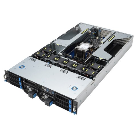 ASUS Rack 2U ESC4000A-E12-SKU1/2600W(1+1) AMD EPYC 1x LGA 6096 (SP5) 400W 12xDDR5 6x3,5"/2,5" SATA/SAS*+NVMe 2 Intel i350 1Gb 4 ASUS Rack 2U ESC4000A-E12-SKU1/2600W(1+1) AMD EPYC 1x LGA 6096 (SP5) 400W 12xDDR5 6x3,5"/2,5" SATA/SAS*+NVMe 2 Intel i350 1Gb 4