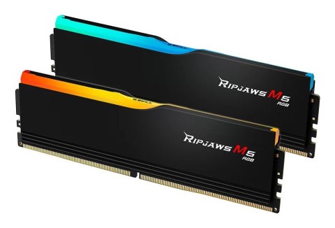 G.SKILL RIPJAWS M5 RGB DDR5 2X16GB 6000MHZ CL36-36 BLACK F5-6000J3636F16GX2-RM5RK G.SKILL RIPJAWS M5 RGB DDR5 2X16GB 6000MHZ CL36-36 BLACK F5-6000J3636F16GX2-RM5RK