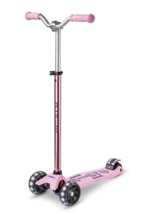 Hulajnoga Maxi Micro Deluxe Pro LED Rose Hulajnoga Maxi Micro Deluxe Pro LED Rose