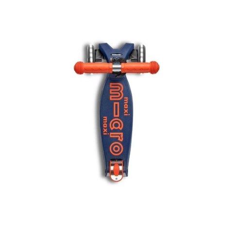Micro Składana hulajnoga trójkołowa Deluxe Foldable LED Navy/Red Micro Składana hulajnoga trójkołowa Deluxe Foldable LED Navy/Red