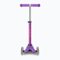 Micro hulajnoga Mini Deluxe LED Purple/Pink