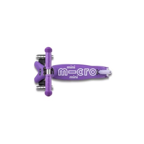 Micro hulajnoga składana Mini DELUXE LED Purple Micro hulajnoga składana Mini DELUXE LED Purple