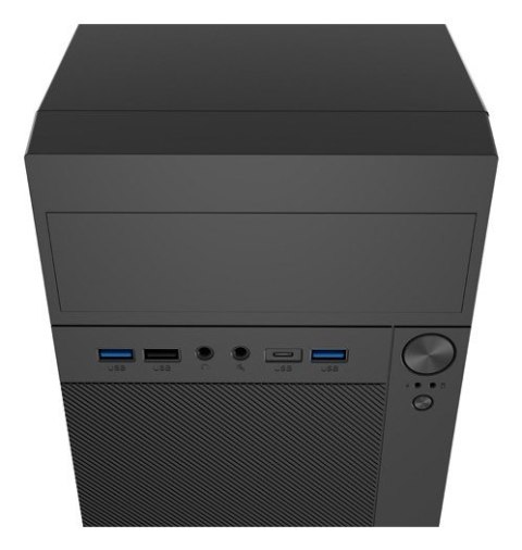 NATEC OBUDOWA PC HELIX MATX MINI TOWER USB-C CZARNA (WYPRZEDAŻ) NATEC OBUDOWA PC HELIX MATX MINI TOWER USB-C CZARNA (WYPRZEDAŻ)