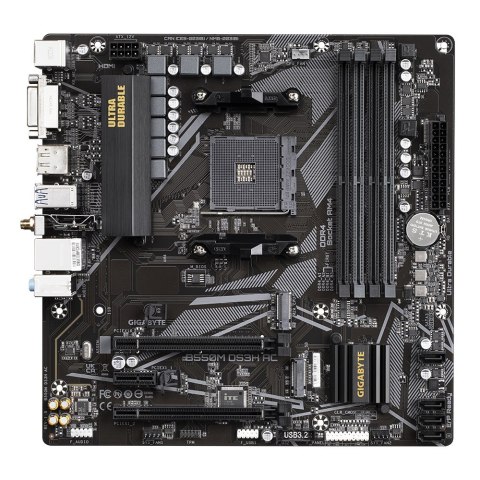 Płyta główna Gigabyte B550M DS3H AC (WYPRZEDAŻ) Płyta główna Gigabyte B550M DS3H AC (WYPRZEDAŻ)