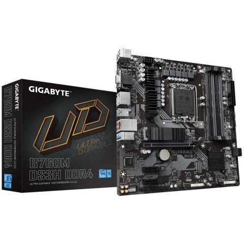 Płyta główna Gigabyte B760M DS3H DDR4 (WYPRZEDAŻ) Płyta główna Gigabyte B760M DS3H DDR4 (WYPRZEDAŻ)