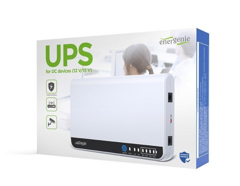 ENERGENIE MINI UPS DO URZĄDZEŃ DC 12V - 15V, 18W, BIAŁY ENERGENIE MINI UPS DO URZĄDZEŃ DC 12V - 15V, 18W, BIAŁY