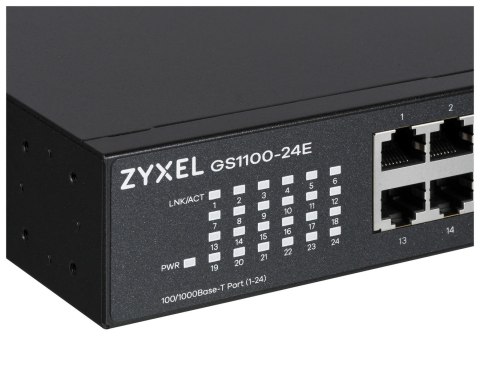 Switch Zyxel GS1100-24E 24p Unmanaged Gigabit Switch Zyxel GS1100-24E 24p Unmanaged Gigabit