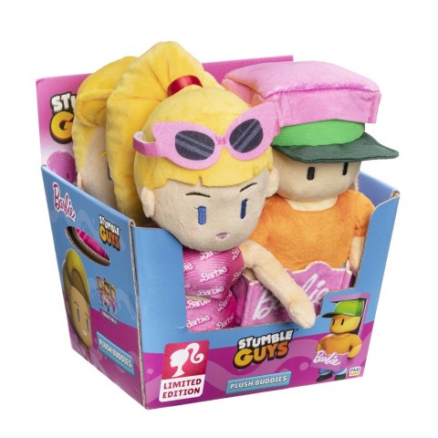 STUMBLE GUYS x BARBIE PLUSH BUDDIES 20CM - DISPLAY 4 PCS. STUMBLE GUYS x BARBIE PLUSH BUDDIES 20CM - DISPLAY 4 PCS.