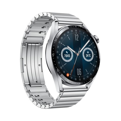 Smartwatch Huawei Watch GT3 Elite 46mm Stainless Steel (WYPRZEDAŻ) Smartwatch Huawei Watch GT3 Elite 46mm Stainless Steel (WYPRZEDAŻ)