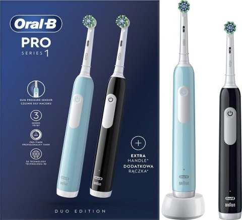 Szczoteczka elektryczna Oral-B Pro1 Duo Pack Szczoteczka elektryczna Oral-B Pro1 Duo Pack