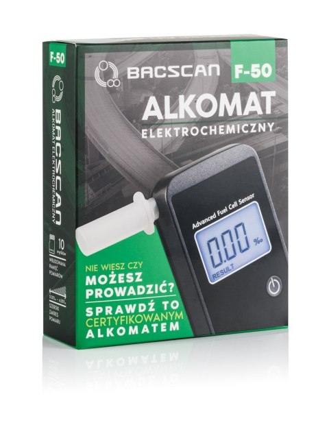 Alkomat elektrochemiczny BACscan F-50 (WYPRZEDAŻ) Alkomat elektrochemiczny BACscan F-50 (WYPRZEDAŻ)
