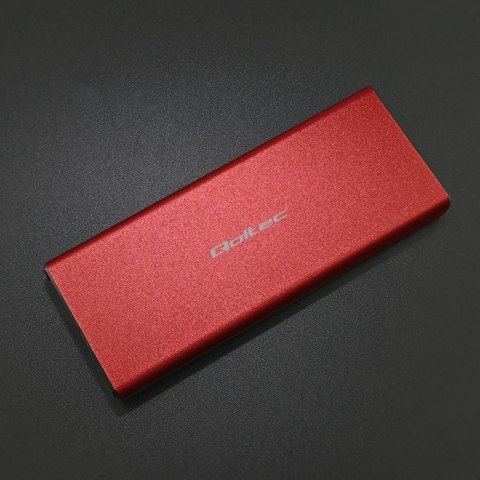 QOLTEC OBUDOWA NA DYSK M.2 SSD | SATA | NGFF | USB 3.0 | SUPER SPEED 5GB/S | 2TB | CZERWONY QOLTEC OBUDOWA NA DYSK M.2 SSD | SATA | NGFF | USB 3.0 | SUPER SPEED 5GB/S | 2TB | CZERWONY