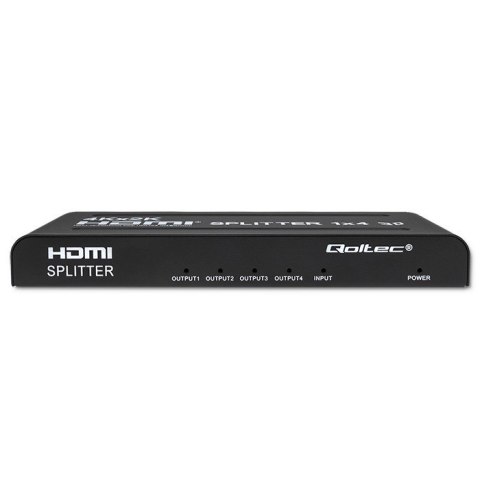 QOLTEC ROZDZIELACZ SPLITTER 4XHDMI 4KX2K | 3.4GB/S QOLTEC ROZDZIELACZ SPLITTER 4XHDMI 4KX2K | 3.4GB/S