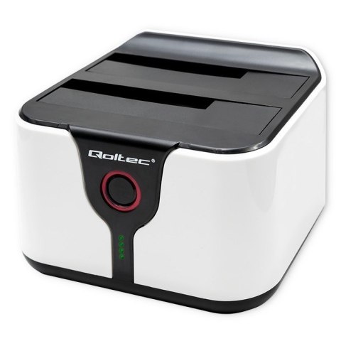 QOLTEC STACJA DOKUJĄCA DO DYSKÓW HDD SSD 2.5" 3.5" | SATA III | USB 3.0 | SUPER SPEED 5GB/S | Z FUNKCJĄ KLONOWANIA OFFLINE QOLTEC STACJA DOKUJĄCA DO DYSKÓW HDD SSD 2.5" 3.5" | SATA III | USB 3.0 | SUPER SPEED 5GB/S | Z FUNKCJĄ KLONOWANIA OFFLINE