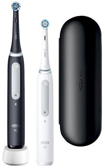 Szczoteczka elektryczna Oral-B iO4 Duo Matt Black/W Szczoteczka elektryczna Oral-B iO4 Duo Matt Black/W