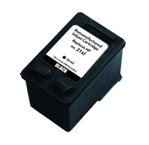 Tusz Superbulk B-H21 (zamiennik HP 21XL C9351A; Standard; 20 ml; czarny) Tusz Superbulk B-H21 (zamiennik HP 21XL C9351A; Standard; 20 ml; czarny)