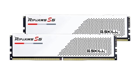 G.SKILL RIPJAWS S5 DDR5 2X16GB 5600MHZ XMP3 WHITE F5-5600J3636C16GX2-RS5W G.SKILL RIPJAWS S5 DDR5 2X16GB 5600MHZ XMP3 WHITE F5-5600J3636C16GX2-RS5W