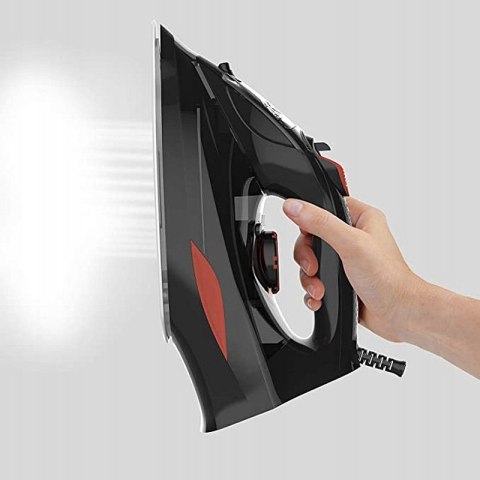 Żelazko parowe Black+Decker BXIR3000E (3000W; czarny) (WYPRZEDAŻ) Żelazko parowe Black+Decker BXIR3000E (3000W; czarny) (WYPRZEDAŻ)