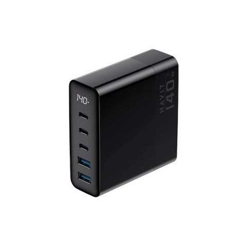 Ładowarka podróżna Havit 140W UCLE004 EU Ładowarka podróżna Havit 140W UCLE004 EU