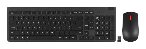 Lenovo Zestaw bezprzewodowej klawiatury i myszy Essential Gen2 czarny 4X31N50746 Lenovo Zestaw bezprzewodowej klawiatury i myszy Essential Gen2 czarny 4X31N50746