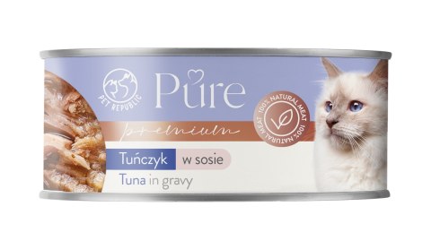 PETrepublic PURE dla kota tuńczyk 80 g PETrepublic PURE dla kota tuńczyk 80 g