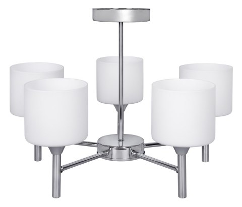 Żyrandol klasyczna lampa sufitowa wisząca Activejet MIRA Chrom 5xE27 do salonu (WYPRZEDAŻ) Żyrandol klasyczna lampa sufitowa wisząca Activejet MIRA Chrom 5xE27 do salonu (WYPRZEDAŻ)