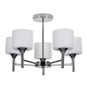 Żyrandol klasyczna lampa sufitowa wisząca Activejet MIRA Chrom 5xE27 do salonu (WYPRZEDAŻ)