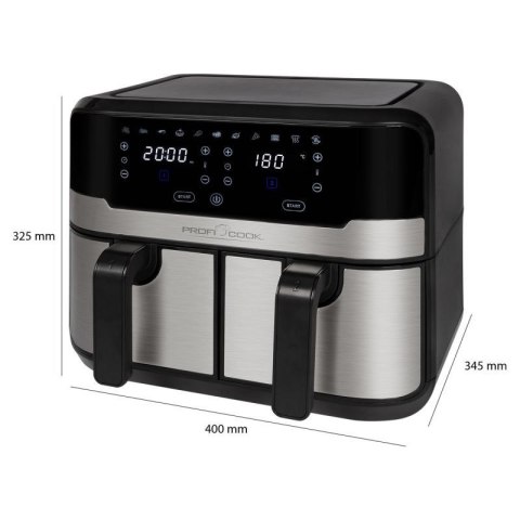 Frytkownica beztłuszczowa PROFICOOK PC-FR 1242 H Frytkownica beztłuszczowa PROFICOOK PC-FR 1242 H