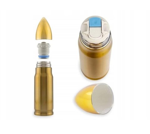 Termos Bullet Brass nabój 500 ml Termos Bullet Brass nabój 500 ml