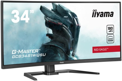 MONITOR IIYAMA LED 34" GCB3481WQSU-B1 180Hz MONITOR IIYAMA LED 34" GCB3481WQSU-B1 180Hz