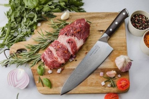 Nóż szefa kuchni Chef Kohersen Elegance Ebony Wood 21,6cm Nóż szefa kuchni Chef Kohersen Elegance Ebony Wood 21,6cm