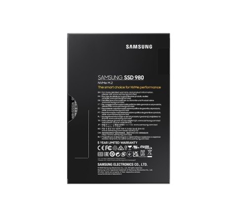Dysk SSD Samsung 980 500 GB M.2 2280 PCI-E x4 Gen3 NVMe (MZ-V8V500BW) (WYPRZEDAŻ) Dysk SSD Samsung 980 500 GB M.2 2280 PCI-E x4 Gen3 NVMe (MZ-V8V500BW) (WYPRZEDAŻ)