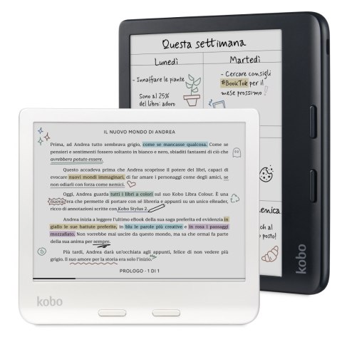 Ebook Kobo Libra Colour 7" E-Ink Kaleido 3 32GB WI-FI Black (WYPRZEDAŻ) Ebook Kobo Libra Colour 7" E-Ink Kaleido 3 32GB WI-FI Black (WYPRZEDAŻ)