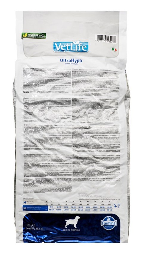 Farmina Vet Life Ultrahypo Dog sucha karma dla psa 12kg (WYPRZEDAŻ) Farmina Vet Life Ultrahypo Dog sucha karma dla psa 12kg (WYPRZEDAŻ)