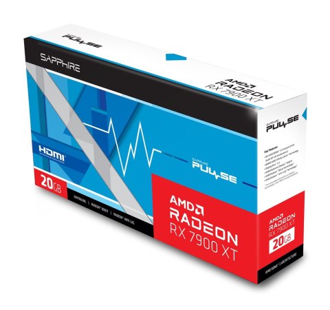 Karta graficzna SAPPHIRE Radeon RX 7900 XT PULSE Gaming OC 20GB (WYPRZEDAŻ) Karta graficzna SAPPHIRE Radeon RX 7900 XT PULSE Gaming OC 20GB (WYPRZEDAŻ)