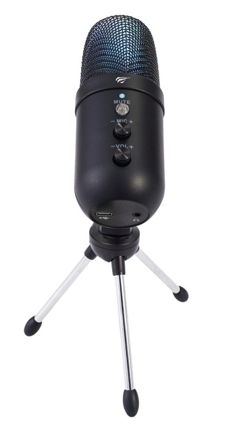 Mikrofon gamingowy bezprzewodowy Havit GK51 (czarny z RGB) Mikrofon gamingowy bezprzewodowy Havit GK51 (czarny z RGB)
