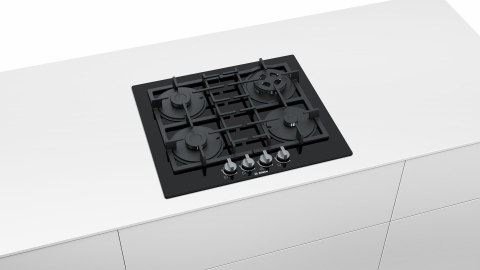 Płyta gazowa BOSCH PNP6B6B90 (4 pola grzejne; kolor czarny) (WYPRZEDAŻ) Płyta gazowa BOSCH PNP6B6B90 (4 pola grzejne; kolor czarny) (WYPRZEDAŻ)