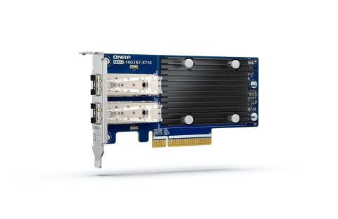 Qnap QXG-10G2SF-X710, 2x SFP+ 10GbE, low-profile, PCIe Gen3 x8 Qnap QXG-10G2SF-X710, 2x SFP+ 10GbE, low-profile, PCIe Gen3 x8