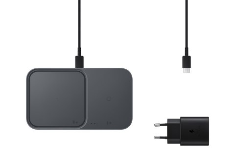 Samsung Wireless Charger Duo (without Travel Adapter), Black (WYPRZEDAŻ) Samsung Wireless Charger Duo (without Travel Adapter), Black (WYPRZEDAŻ)