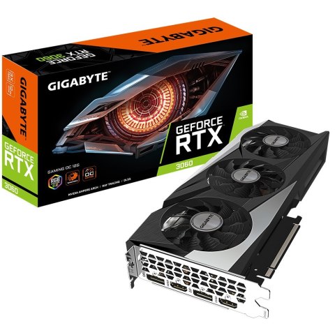 Karta graficzna Gigabyte GeForce RTX 3060 GAMING OC 12GB rev. 2.0 GDDR6 (WYPRZEDAŻ) Karta graficzna Gigabyte GeForce RTX 3060 GAMING OC 12GB rev. 2.0 GDDR6 (WYPRZEDAŻ)