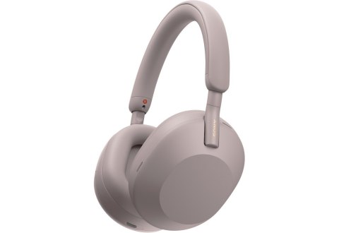 Słuchawki Sony WH-1000XM5 nauszne różowe Słuchawki Sony WH-1000XM5 nauszne różowe
