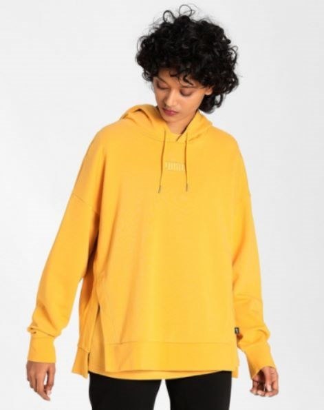 Bluza damska Puma HER Hoodie TR żółta 589519 37 Bluza damska Puma HER Hoodie TR żółta 589519 37