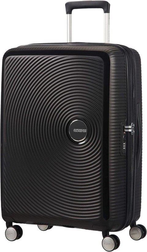 Mała kabinowa walizka American Tourister Soundbox EXP - bass black Mała kabinowa walizka American Tourister Soundbox EXP - bass black
