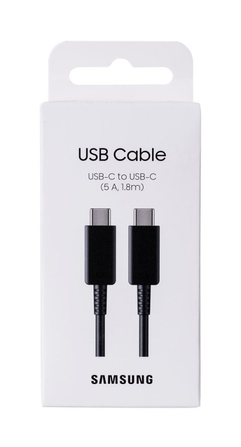 Samsung 1.8m Cable (5A), Black Samsung 1.8m Cable (5A), Black