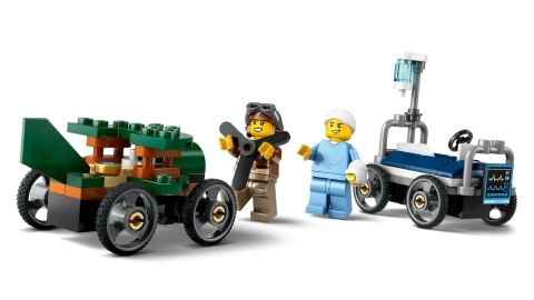 LEGO CITY 60459 Samolot kontra łóżko szpitalne LEGO CITY 60459 Samolot kontra łóżko szpitalne
