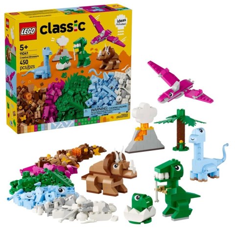 LEGO CLASSIC 11041 Kreatywne dinozaury LEGO CLASSIC 11041 Kreatywne dinozaury